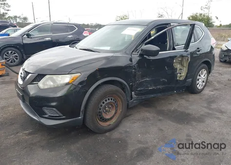 2016 Nissan Rogue S/Sl/Sv из США, поврежденный, VIN 5N1AT2MT2GC823853